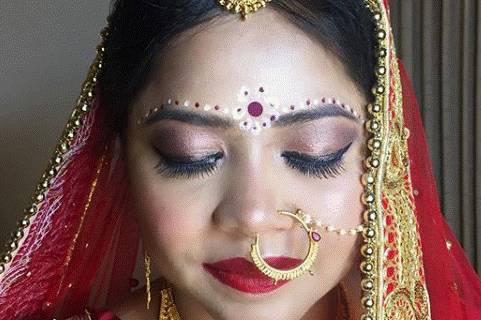 Bridal makeup