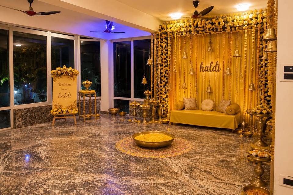 Haldi decor