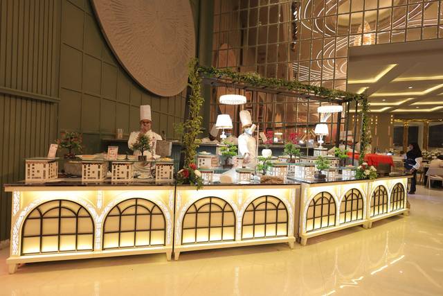 Catering setup