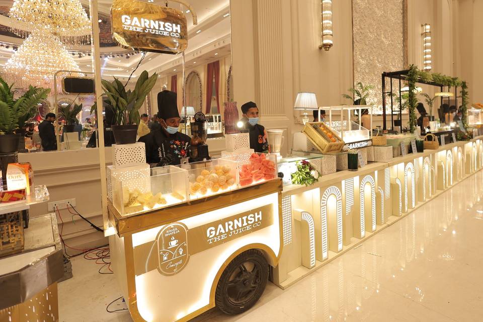 Catering setup