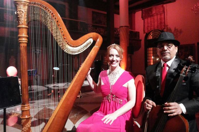 Royal harp and cello