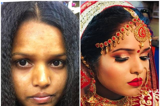 Before and After Makeup