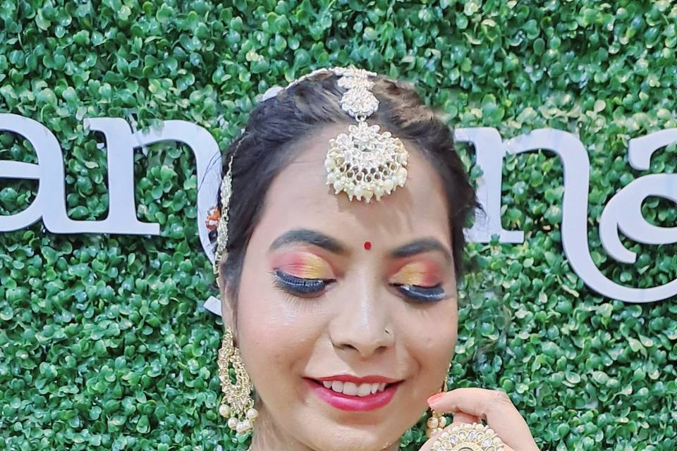 Bridal makeup