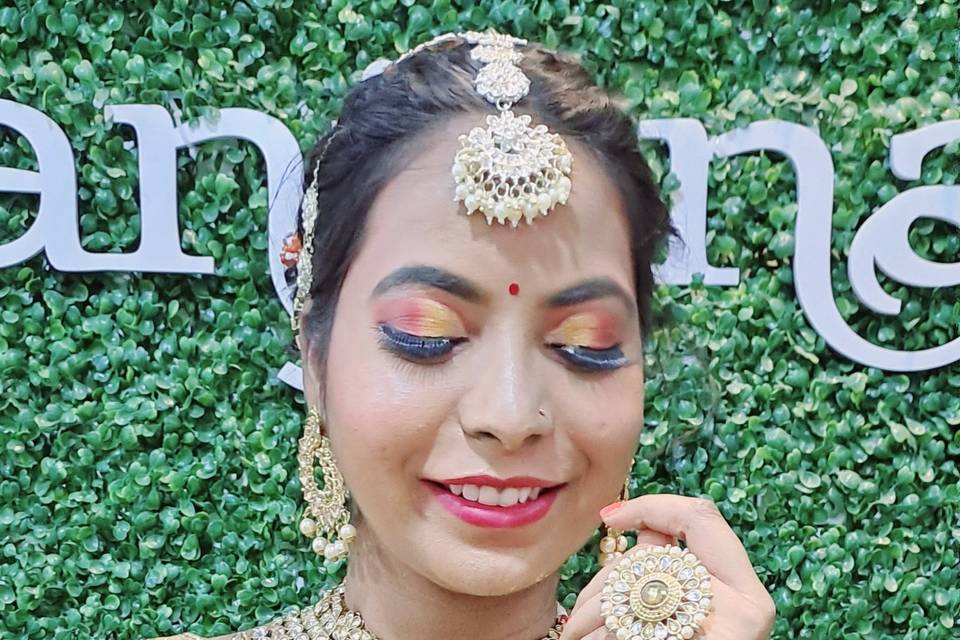 Bridal makeup