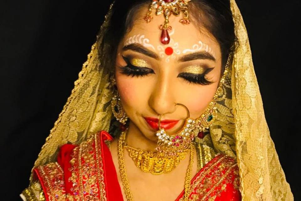 Bangoli look new bridal