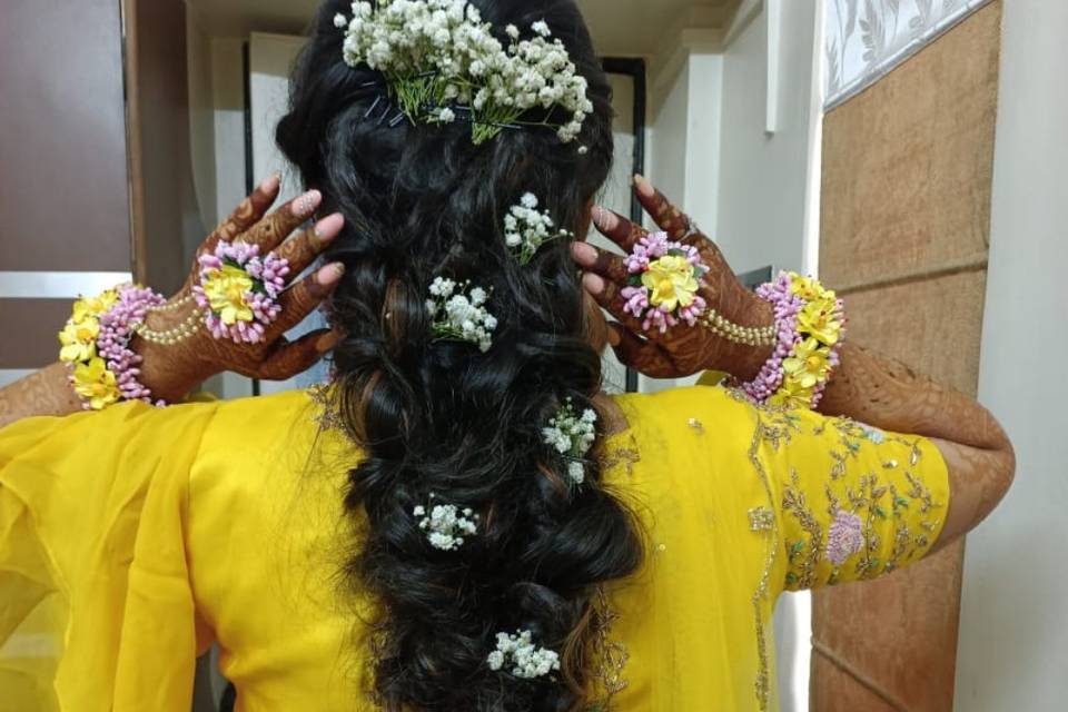 New work bridal hairstyle