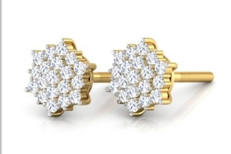 Diamond earring