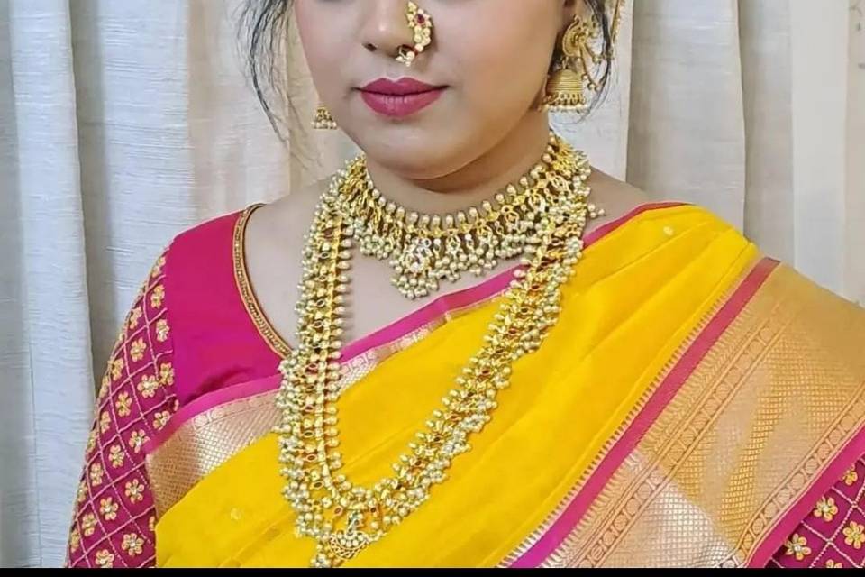 Nude HD Bridal look