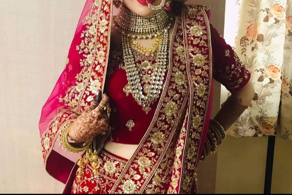 Gujarati Bridal look