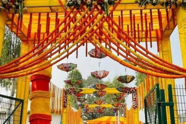 Haldi decor