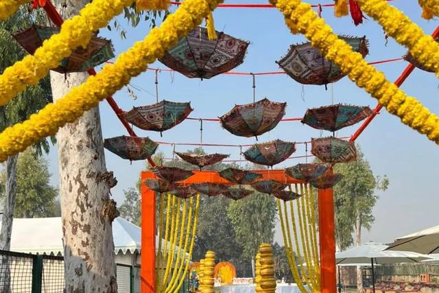 Haldi decor