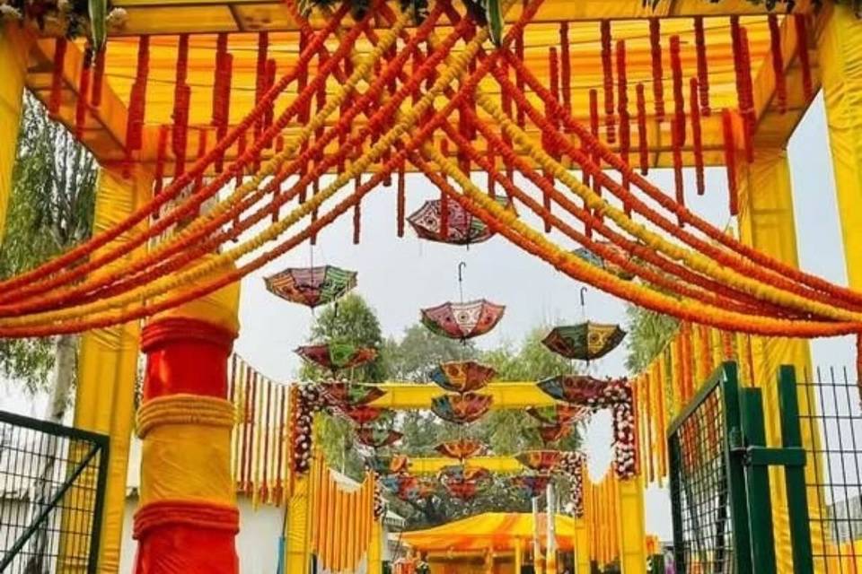 Haldi decor