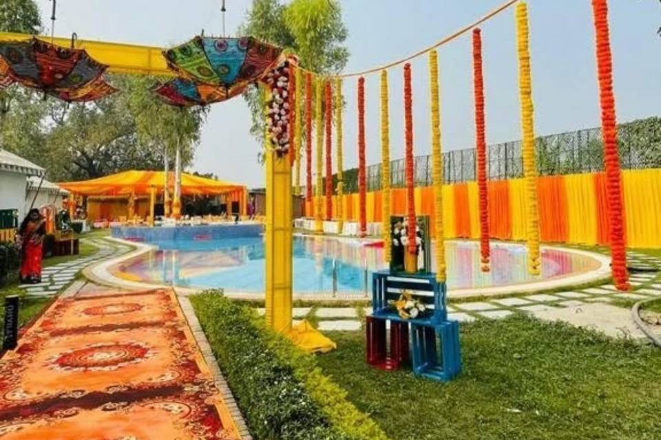 Haldi decor
