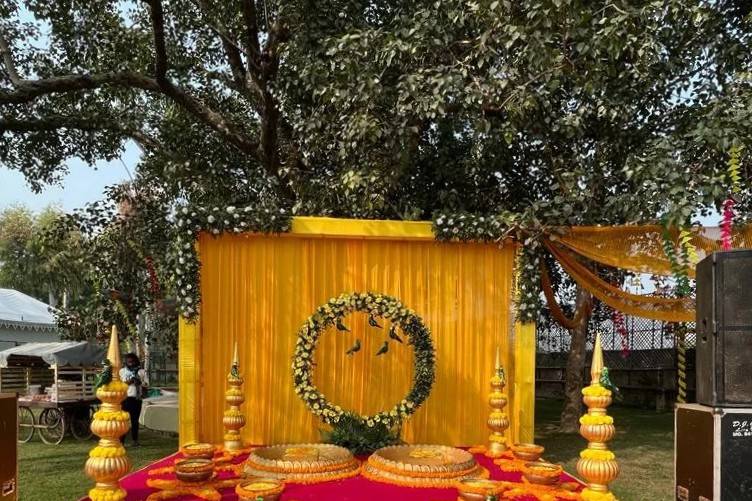 Haldi decor