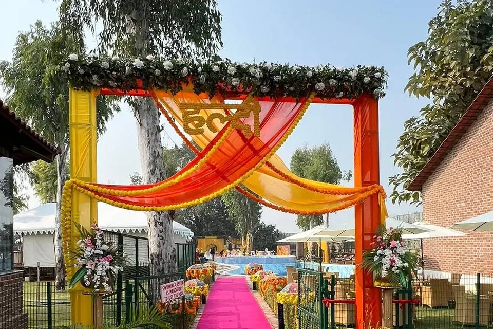 Haldi decor
