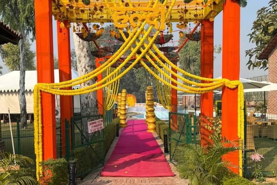 Haldi decor