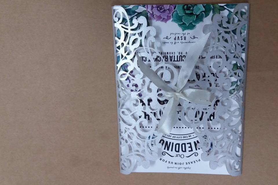 Mj Invitation And Packaging