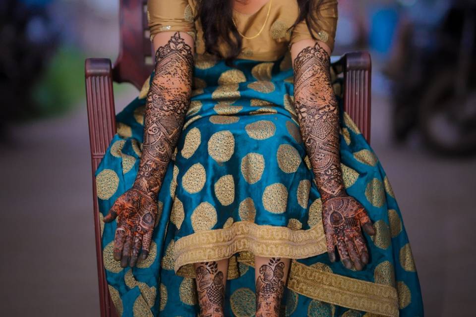 Mehendi ceremony