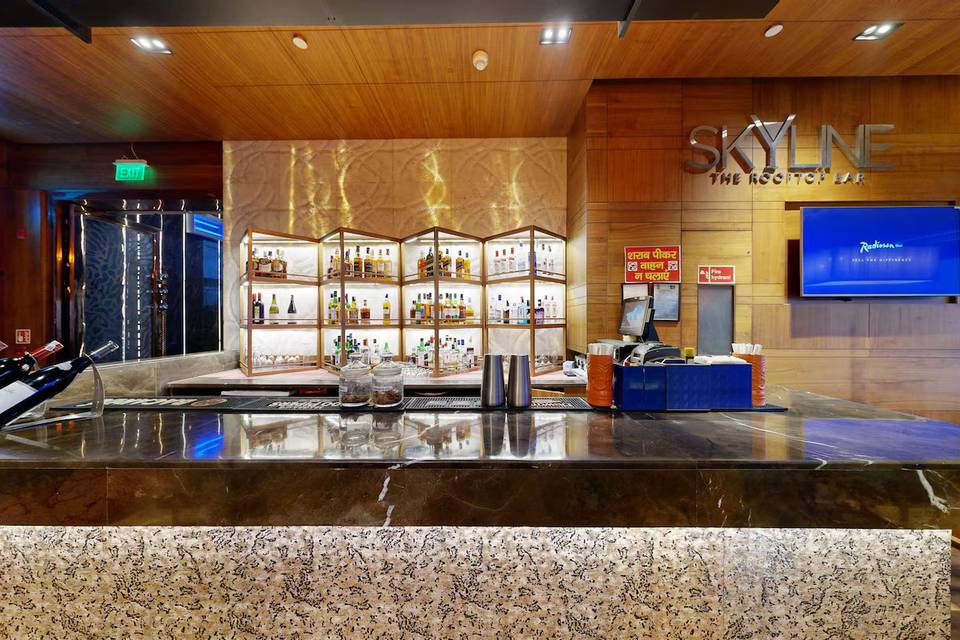 Bar area