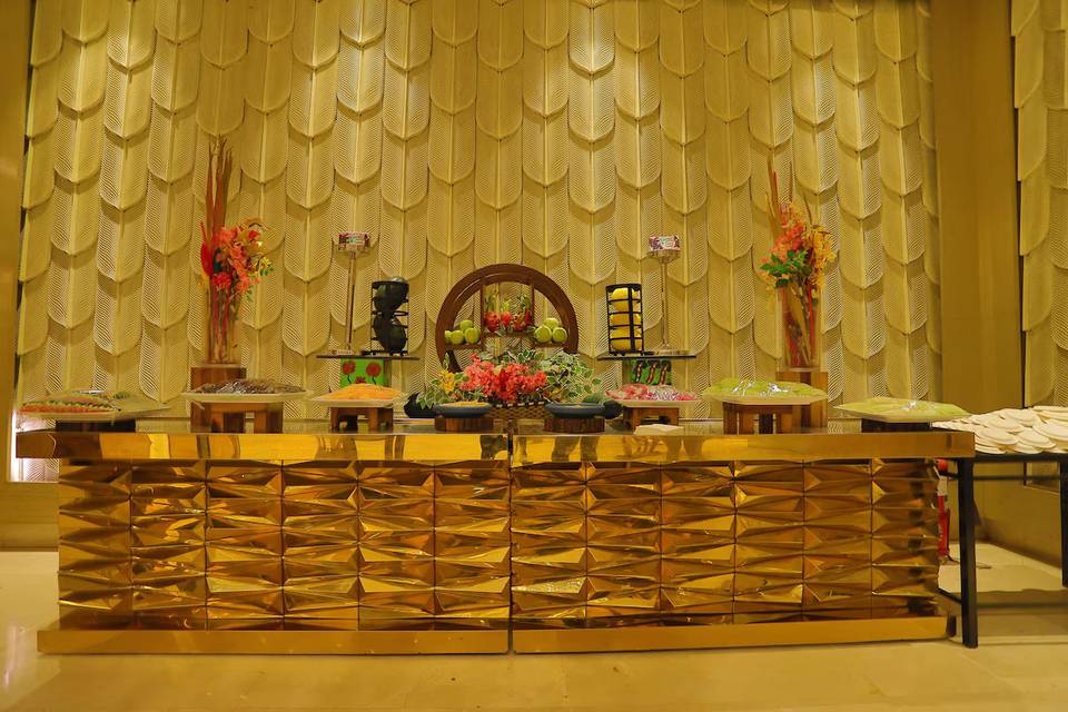 Catering setup
