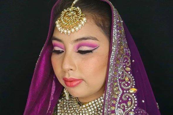 Bridal makeup