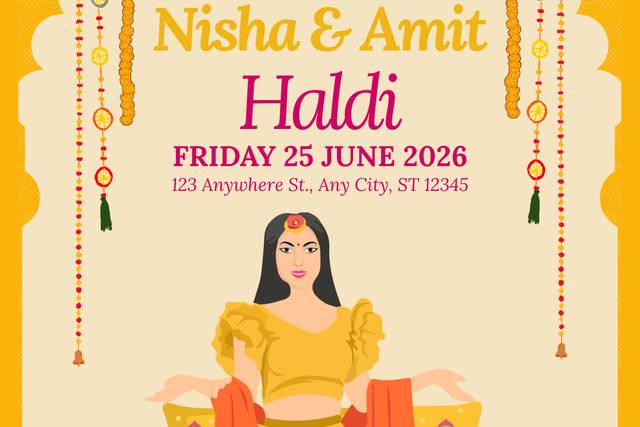 Customised invite