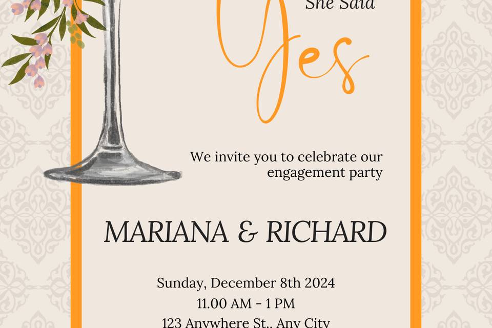 Customised invite