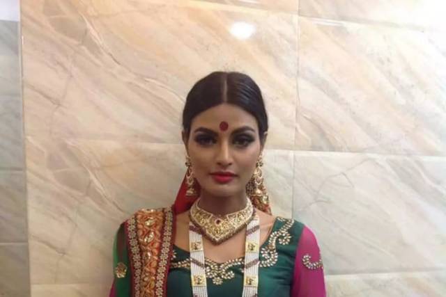 Bridal makeup