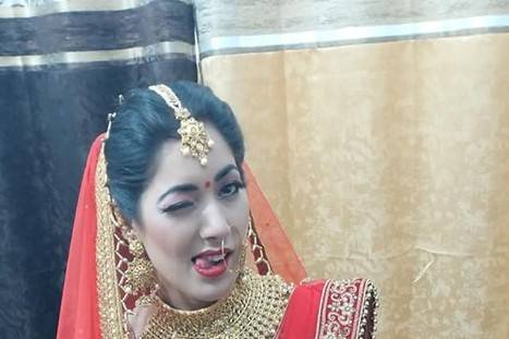 Bridal makeup