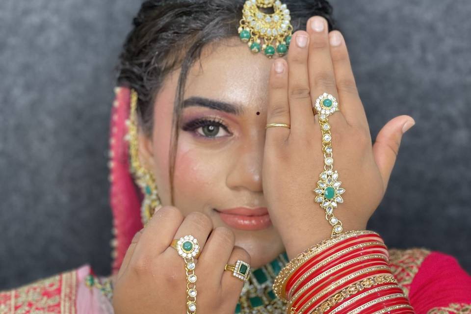 Bridal makeup