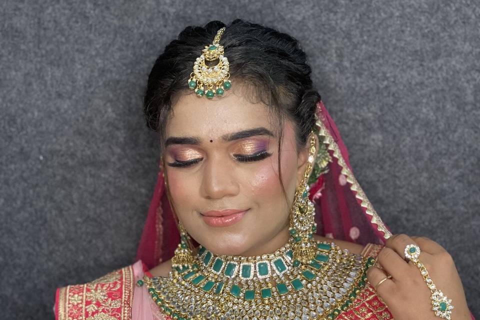 Bridal makeup