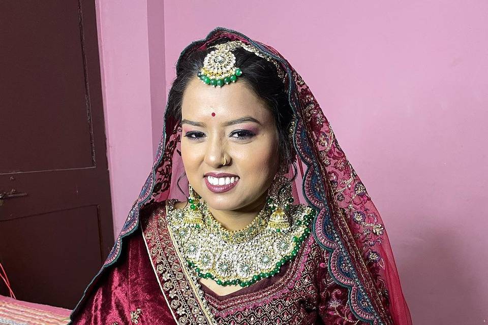 Bridal makeup