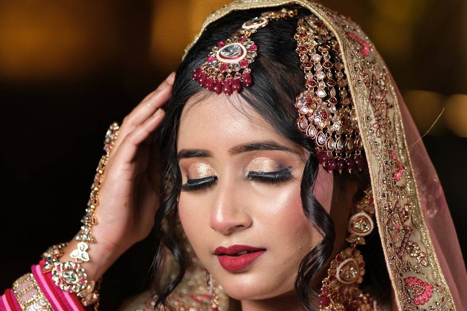 Bridal makeup