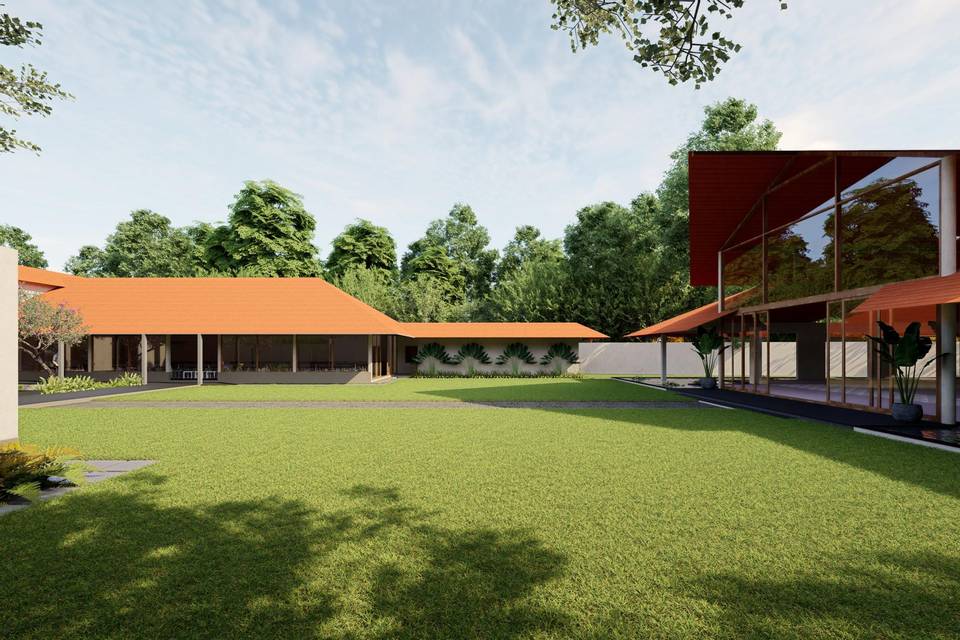 Lawn area