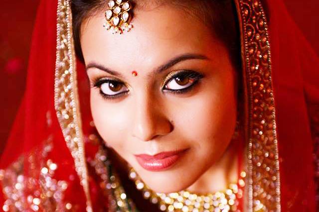 Bridal makeup