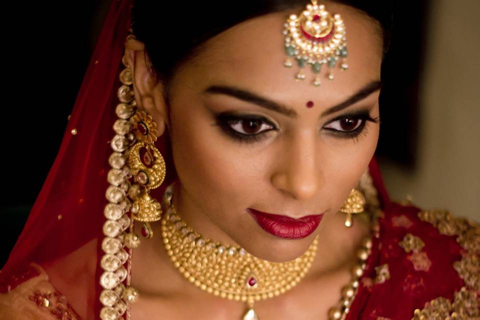 Bridal makeup