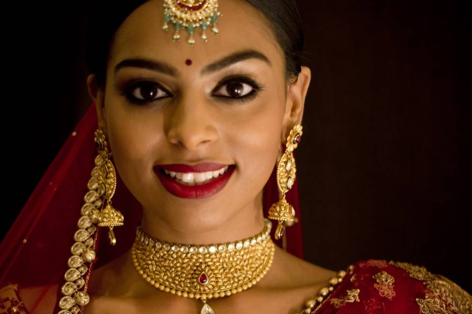 Bridal makeup