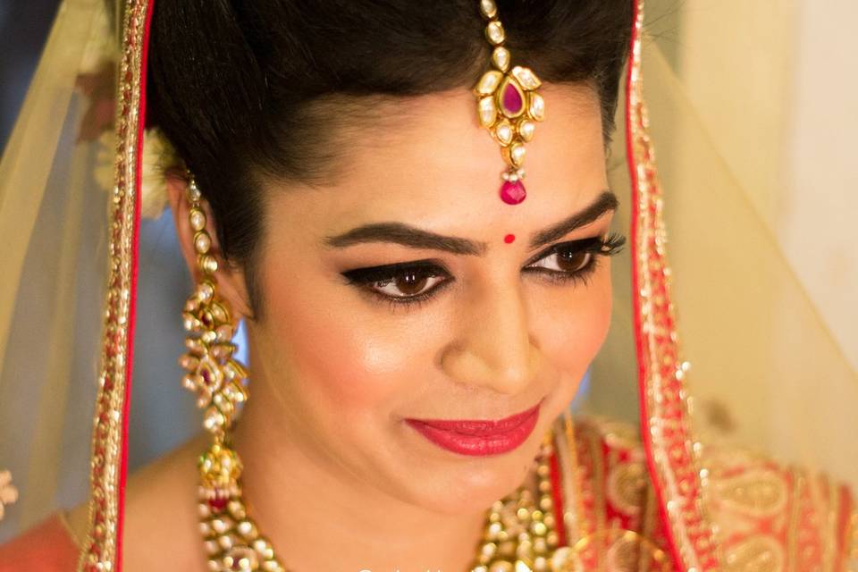 Bridal makeup