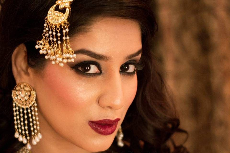 Bridal makeup