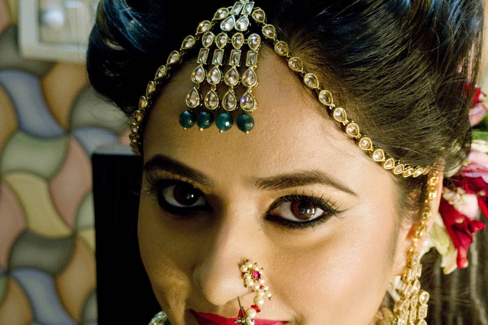 Bridal makeup