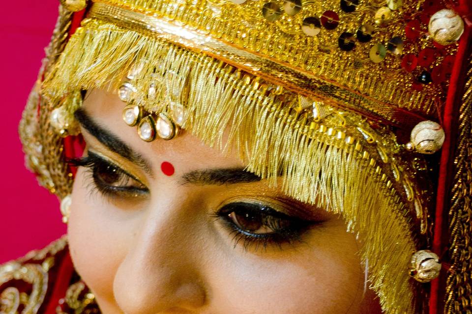 Bridal makeup