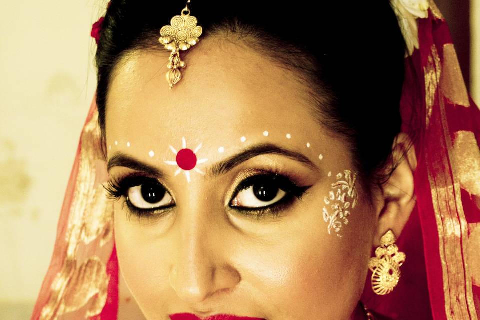 Bridal makeup