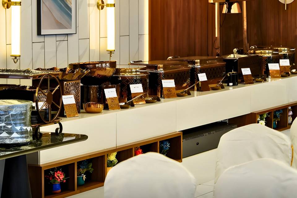 Catering setup