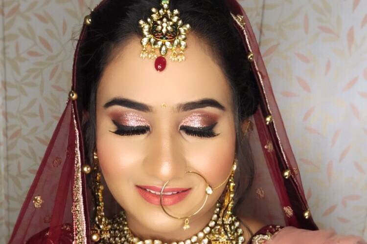 Bridal makeup