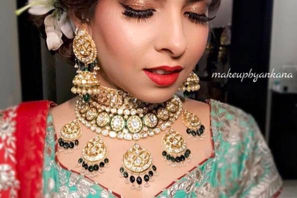 Bridal makeup