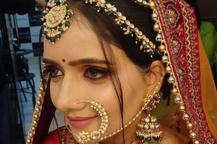 Bridal look