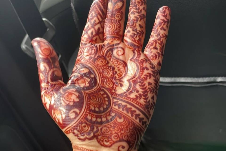 Mehandi color