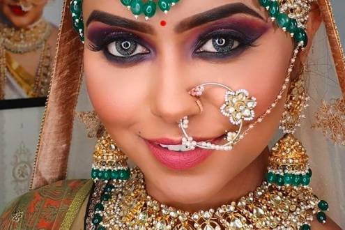 Bridal makeup