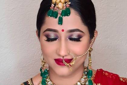 Bridal makeup