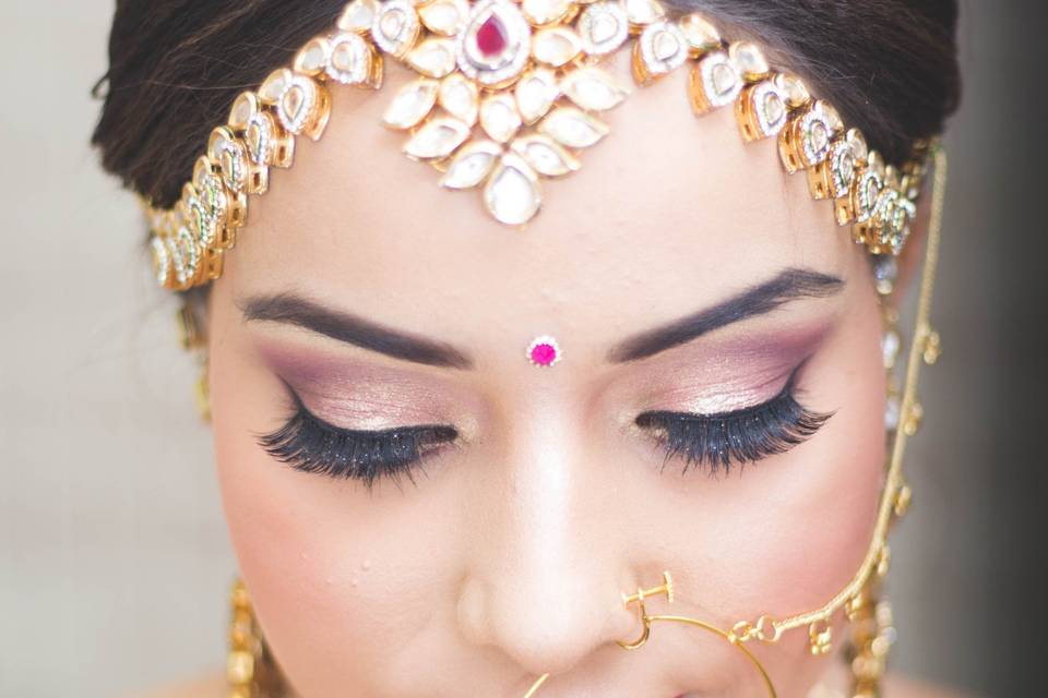 Bridal makeup